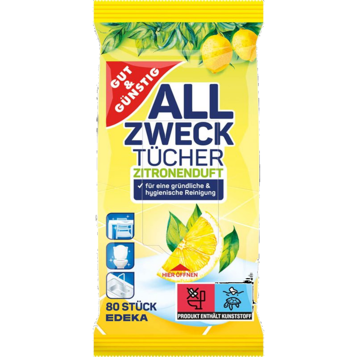 G&G Allzwecktücher Citrus 80er