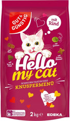 Gut&Günstig Cat Knusper Menü mit Rind 2kg 2kg