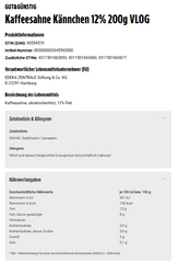 G&G Kaffeesahne Kännchen 12%, 20er Pack (20 x 200g)