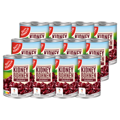 12x GUT&GÜNSTIG Rote Kidney Bohnen 400g (12x400g)