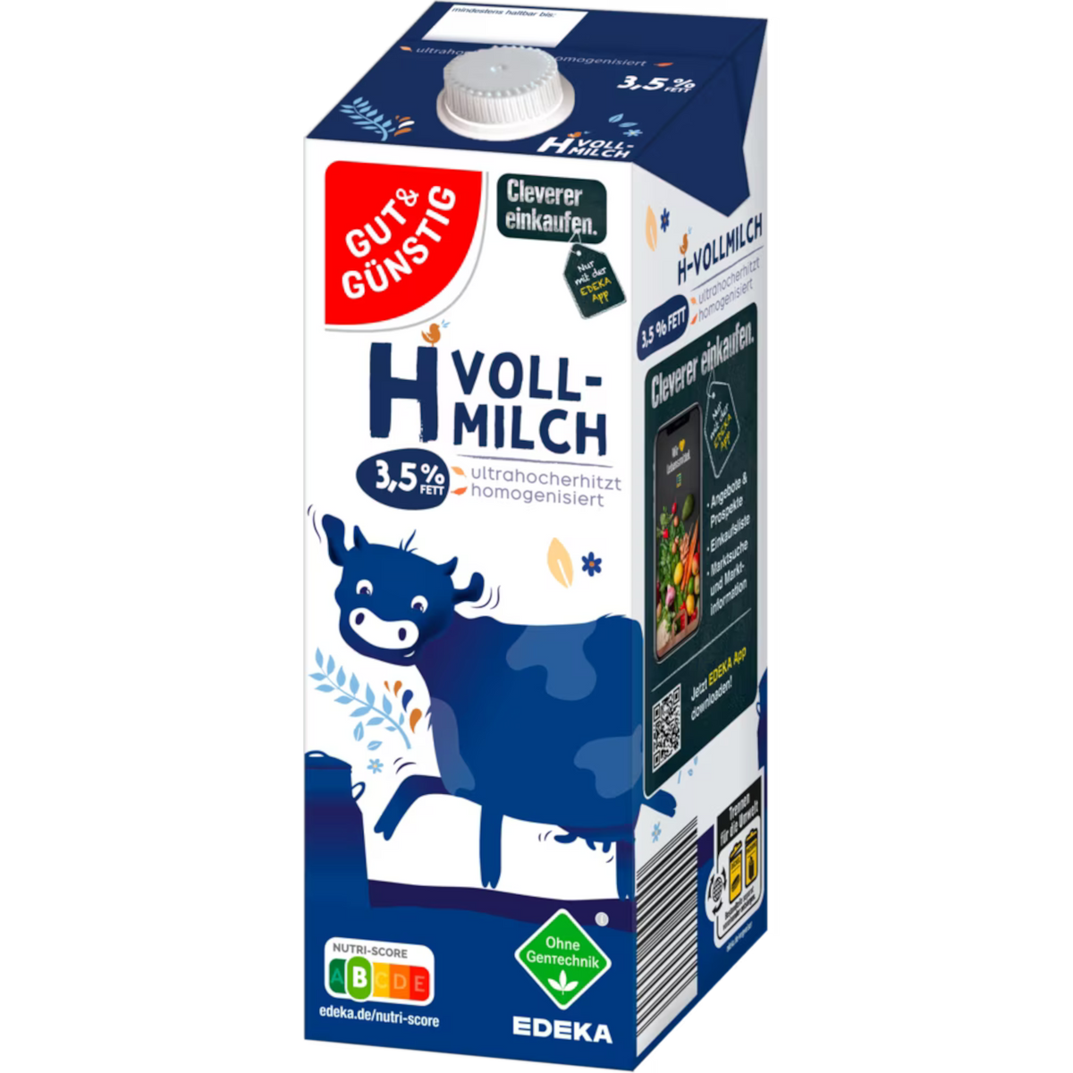 G&G H-Milch 3,5% ohne Gentechnik 1l