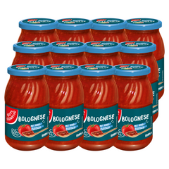 12x GUT&GÜNSTIG Nudelsauce Bolognese 420g (12x420g)