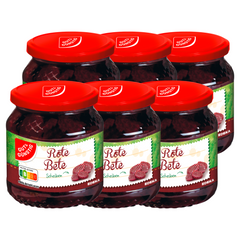 6x GUT&GÜNSTIG Rote Bete Scheiben 670g (6x670g)