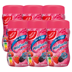 6x GUT&GÜNSTIG Wildfrucht Teegetränk Dose 400g (6x400g)