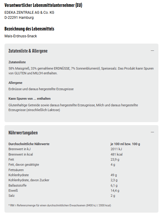 10x GUT&GÜNSTIG Erdnuss-Flips 200g (10x200g)