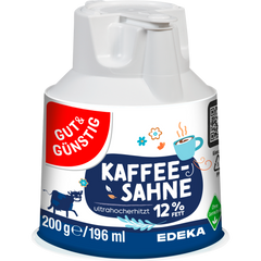 G&G Kaffeesahne Kännchen 12%, 20er Pack (20 x 200g)