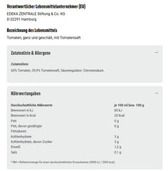 6x GUT&GÜNSTIG Tomaten ganze geschält in Tomatensaft 400g (6x400g)
