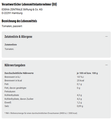 12x GUT&GÜNSTIG Tomaten passiert 500g (12x500g)