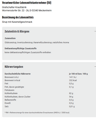 Grafschafter Karamell-Sirup Spenderflasche 500g