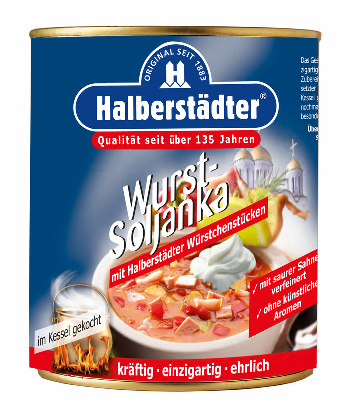 Halberstädter Wurstsoljanka 800g