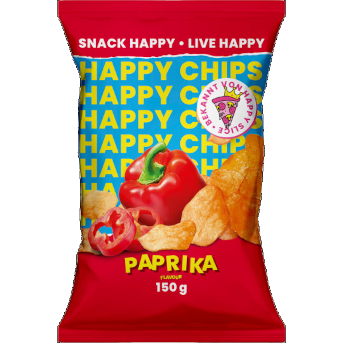 Happy Chips Paprika 150g