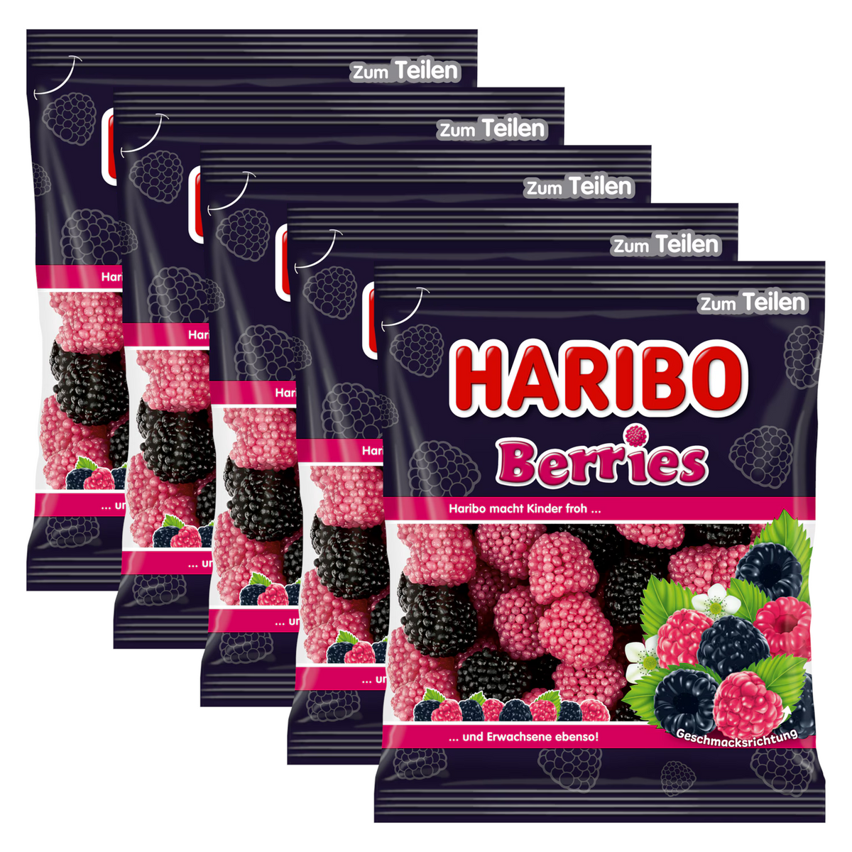 5x Haribo Berries 175g (5x175g)