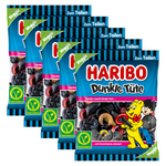 Produktbild anzeigen: 5x Haribo Dunkle Tüte 175g (5x175g)
