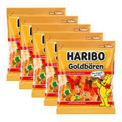 5x Haribo Goldbären 175g (5x175g)