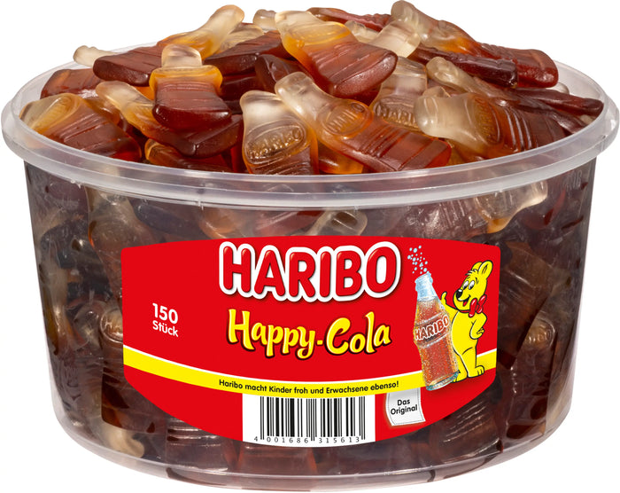 Haribo Happy Cola 150Stück 1200g