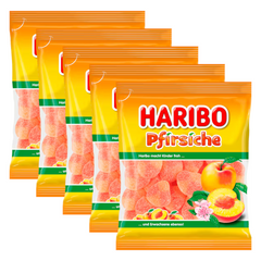 5x Haribo Pfirsiche 175g (5x175g)