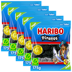5x Haribo Piratos 175g (5x175g)