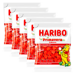 Produktbild anzeigen: 5x Haribo Primavera Erdbeeren 175g (5x175g)

