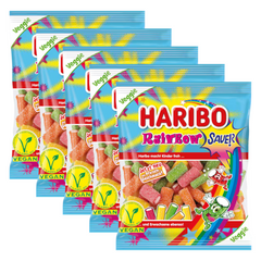 5x Haribo Rainbow Fizz 160g (5x160g)