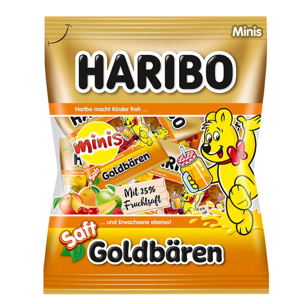 Haribo Saft-Goldbären Mini 220g