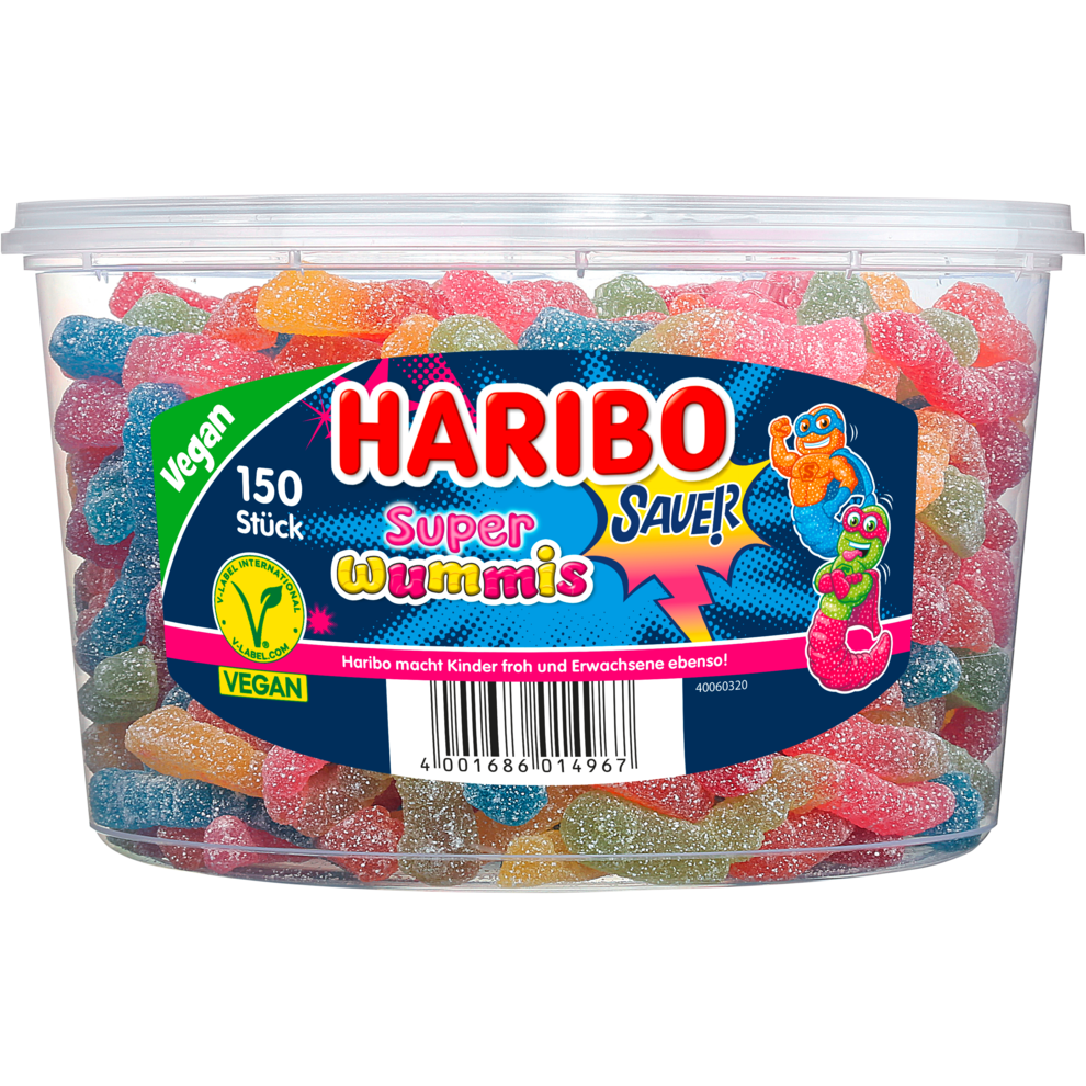 Haribo Fruchtgummi Super Wummis 1,05kg