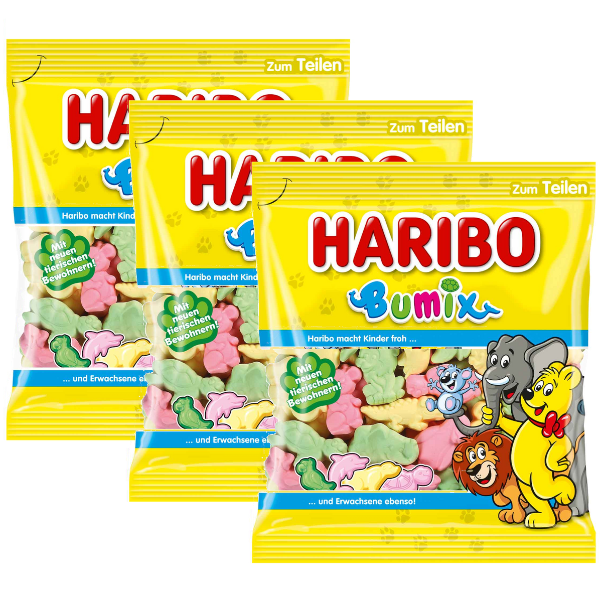 3x Haribo Bumix 175g (3x175g)