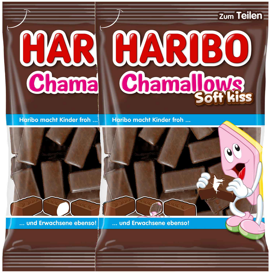 2x Haribo Chamallows Soft-Kiss 200g (2x200g)