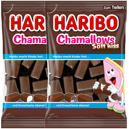 2x Haribo Chamallows Soft-Kiss 200g (2x200g)