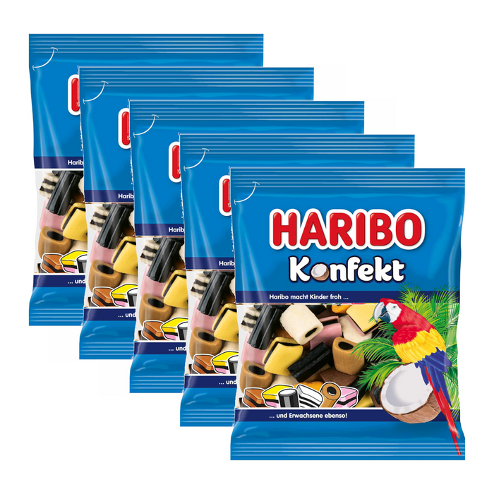 5x Haribo Konfekt 175g (5x175g)