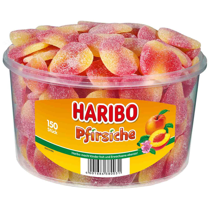 Haribo Pfirsiche 150Stück 1350g