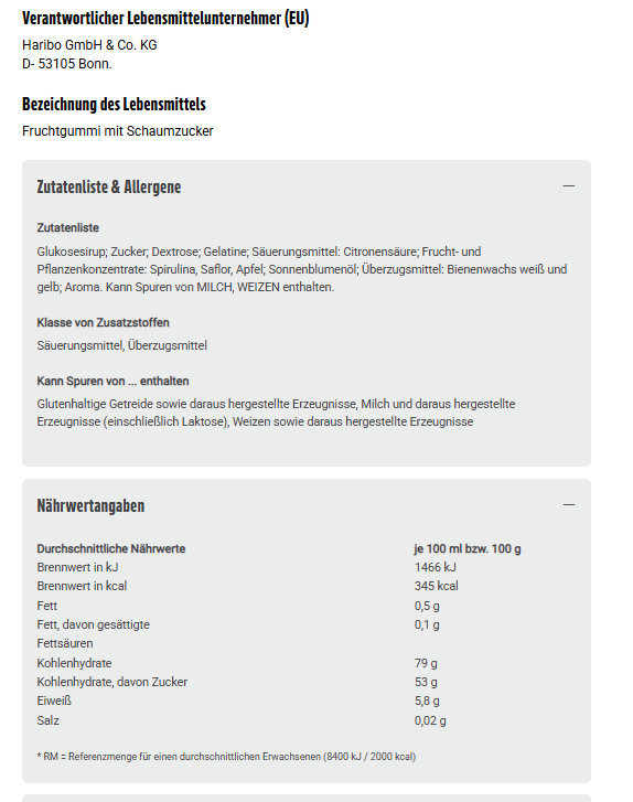 Haribo Quaxi Frösche 150ST 1050g