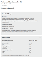Haribo Raupe XXL 30Stück 960g