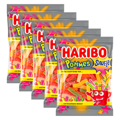 5x Haribo Saure Pommes 175g (5x175g)