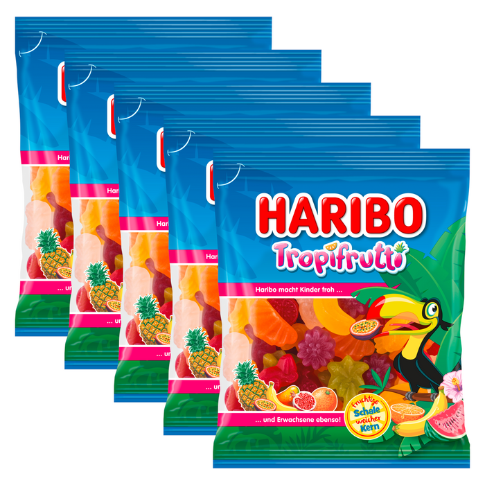 5x Haribo Tropifrutti 175g (5x175g)