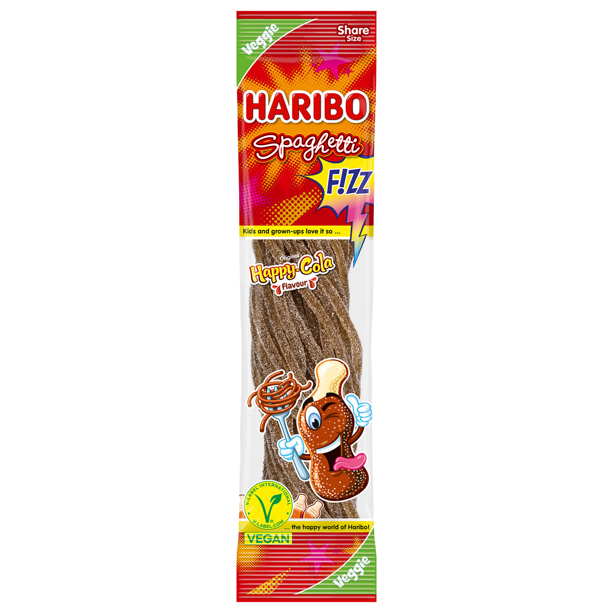 Haribo Spaghetti "Cola Sour" Vegan 200g