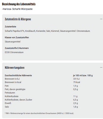 4x Le Phare du Cap Bon Harissa 70g (4x70g)