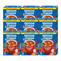 9x Heisse Tasse Tomatencreme mit Croutons 4ST für 600ml 4x150ml (9x87,2g)