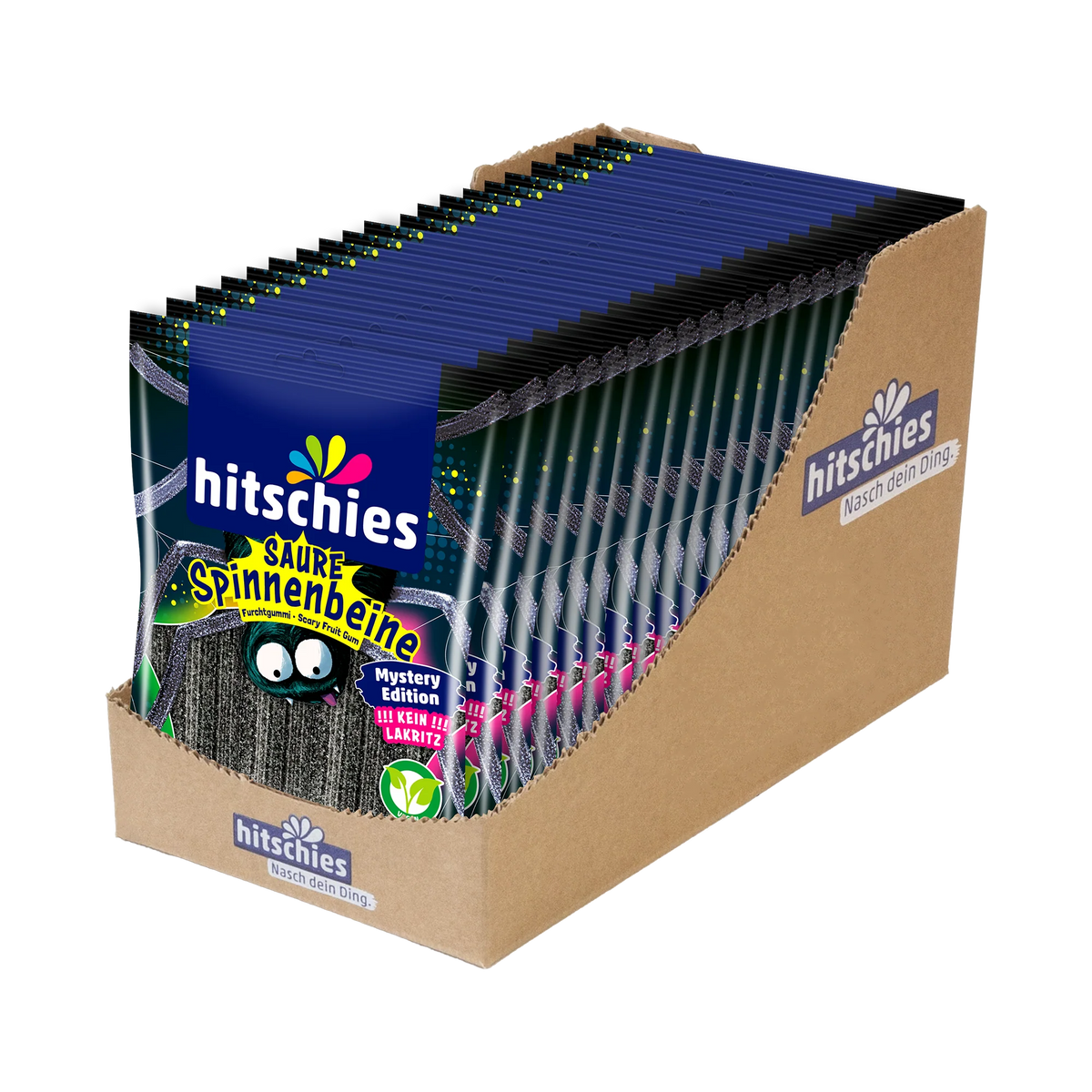 20x Hitschies Saure Spinnenbeine Mystery Edition 20x125g (2500g)