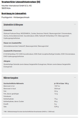 3x Hitschies Schnüre Blau - Himbeer - 3x125g (375g)