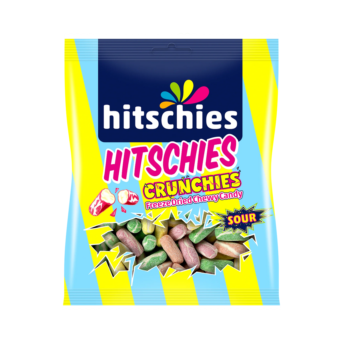 Hitschies Crunchies Sour Mix 75g