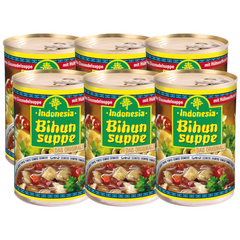 6x Indonesia Bihunsuppe 390ml (6x390ml)