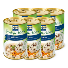 6x Keunecke Frikassee mit Fleischklösschen & Champignons 400g (6x400g)