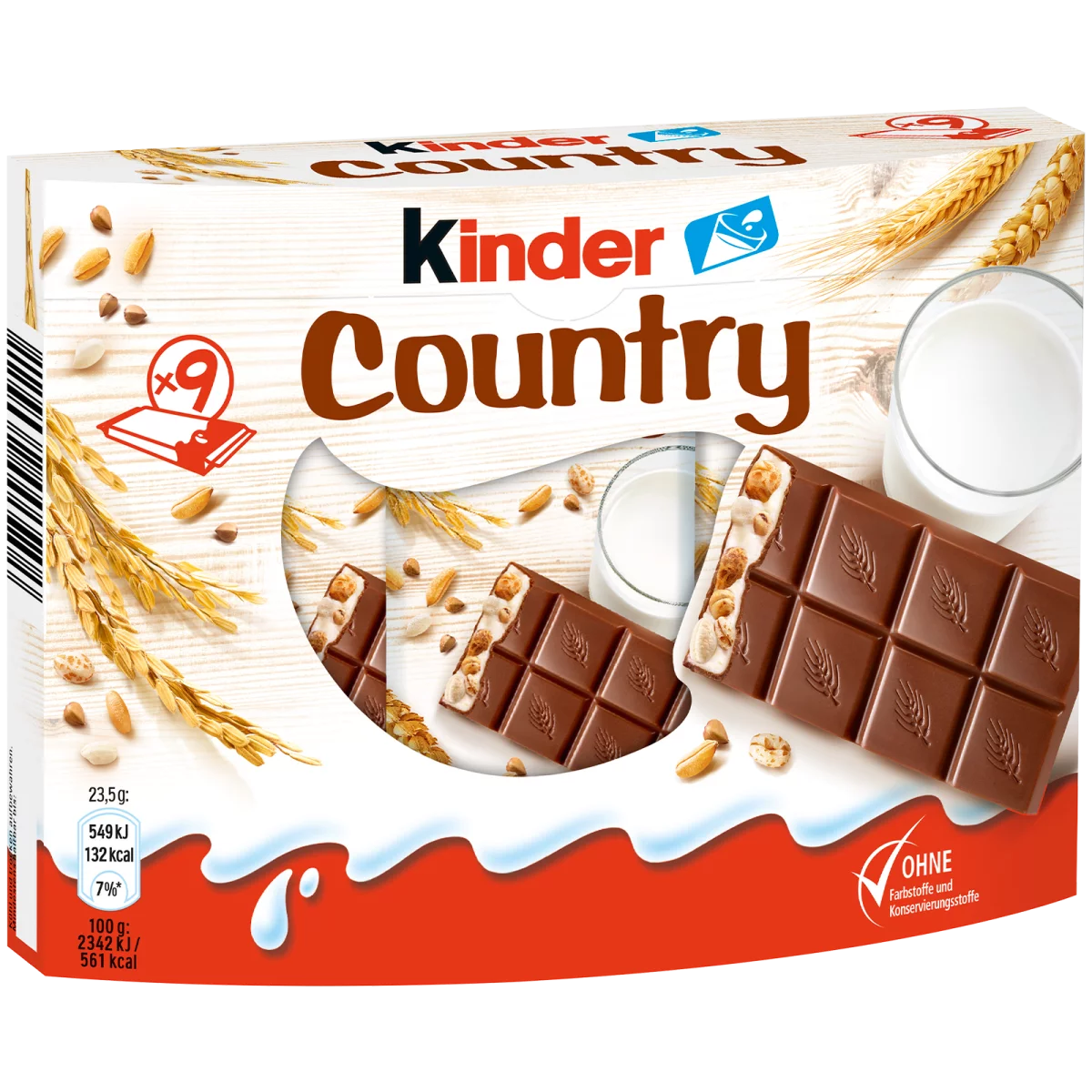 Ferrero kinder Country 9ST 211,5g