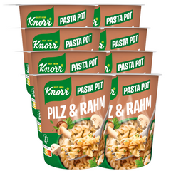 8x  Knorr Pasta Snack Pot Pilz&Rahm 59g (8x59g)