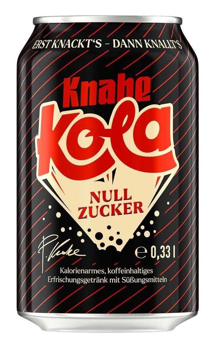 Knabe Kola ohne Zucker 0,33l DPG
