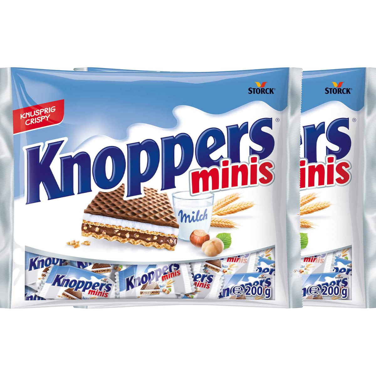 2x Knoppers Minis 200g (2x200g)