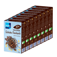 8x Kölln Müsli Knusper Schoko Feinherb 410g (8x410g)