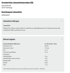 Kühne Apfelrotkohl 2 Minuten 400g