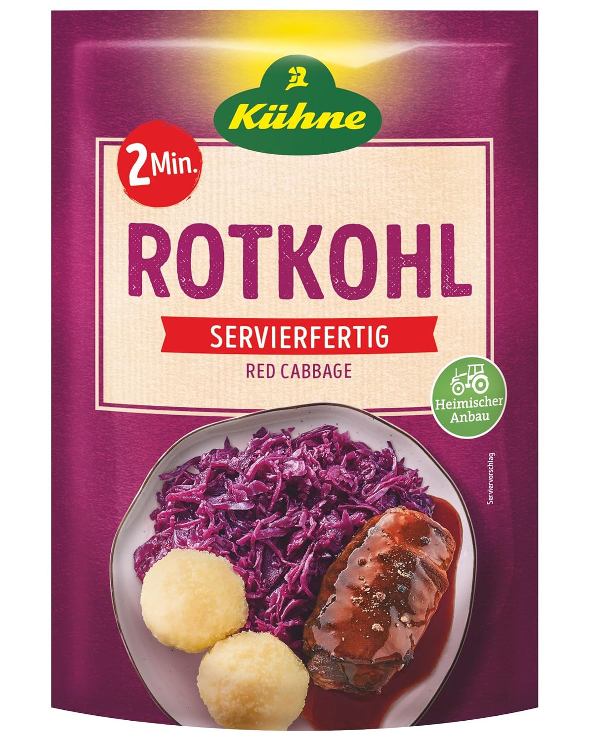 Kühne Rotkohl 2 Minuten Fix & Fertig Klassisch 400g