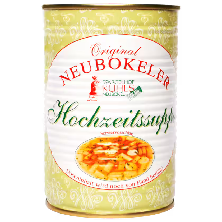 6x Kuhls Neubokeler Hochzeitssuppe 400ml (6x400ml)